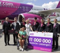 Wizz Air świętuje przewiezienie 11 milionów pasażerów w Katowicach Wizz Air świętuje przewiezienie 11 milionów pasażerów w Katowicach