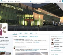 Lotnisko Chopina w czołówce najpopularniejszych polskich marek na Twitterze Lotnisko Chopina w czołówce najpopularniejszych polskich marek na Twitterze