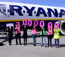 3 miliony pasażerów Ryanair w Modlinie! 3 miliony pasażerów Ryanair w Modlinie!