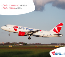 Czech Airlines wchodzi do Łodzi i Rzeszowa! Praga i Edynburg nowymi kierunkami.