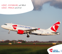 Czech Airlines wchodzi do Łodzi i Rzeszowa! Praga i Edynburg nowymi kierunkami. Czech Airlines wchodzi do Łodzi i Rzeszowa! Praga i Edynburg nowymi kierunkami.