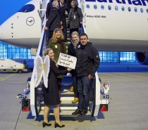 Pierwszy Airbus A350-900 Lufthansy wylądował w Monachium Pierwszy Airbus A350-900 Lufthansy wylądował w Monachium