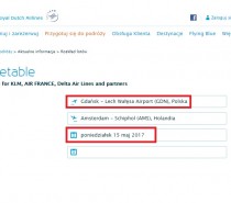 KLM w Gdańsku! Pierwszy lot 15 maja 2017 r. KLM w Gdańsku! Pierwszy lot 15 maja 2017 r.