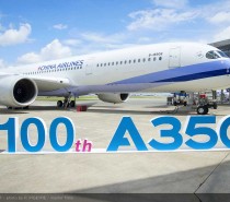 Airbus dostarcza setny samolot A350 XWB!